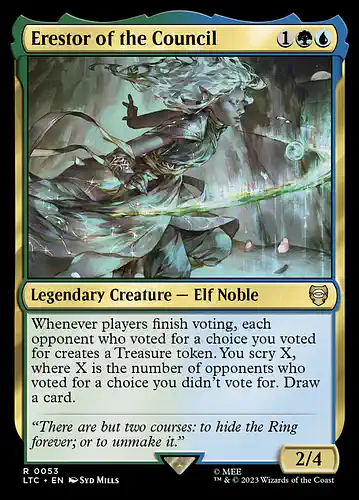 Erestor of the Council - ltc Spoiler