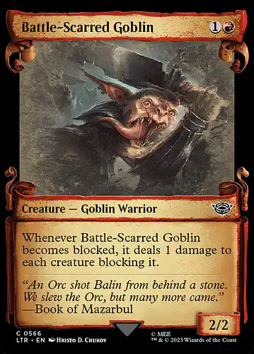 Battle-Scarred Goblin - ltr Spoiler