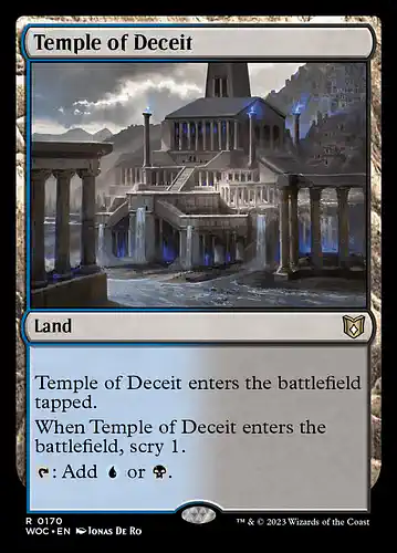 Temple of Deceit - woc Spoiler