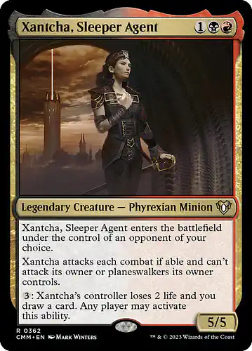 Xantcha, Sleeper Agent - cmm Spoiler