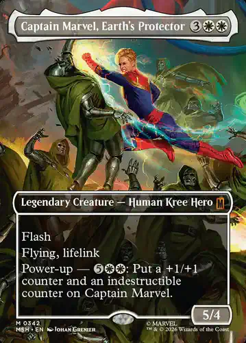 Captain Marvel, Earth's Protector - msh Spoiler