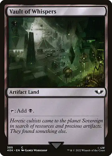 Vault of Whispers - 40k Spoiler