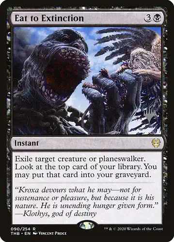 Eat to Extinction - thb Spoiler