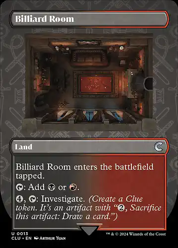 Billiard Room - clu Spoiler