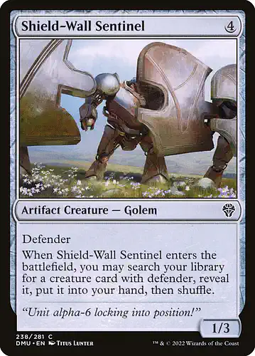 Shield-Wall Sentinel - dmu Spoiler