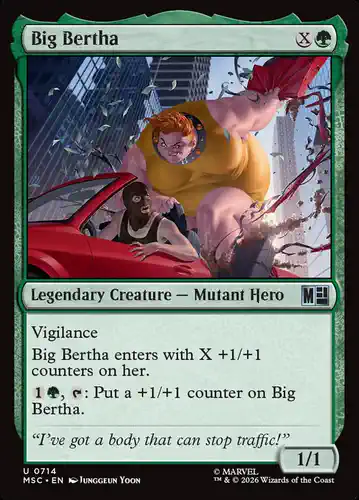 Big Bertha - msc Spoiler