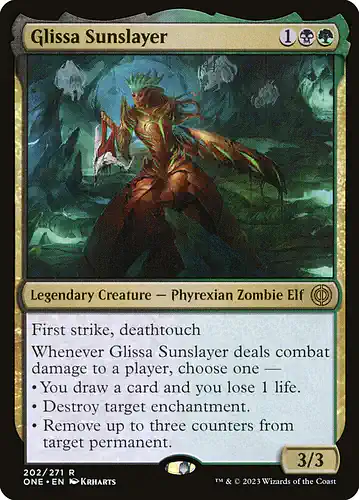 Glissa Sunslayer - one Spoiler