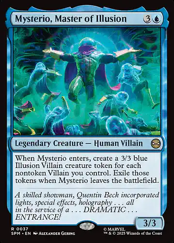 Mysterio, Master of Illusion - spm Spoiler