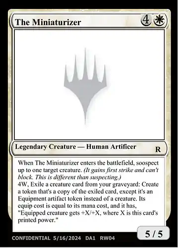 The Miniaturizer - unk Spoiler