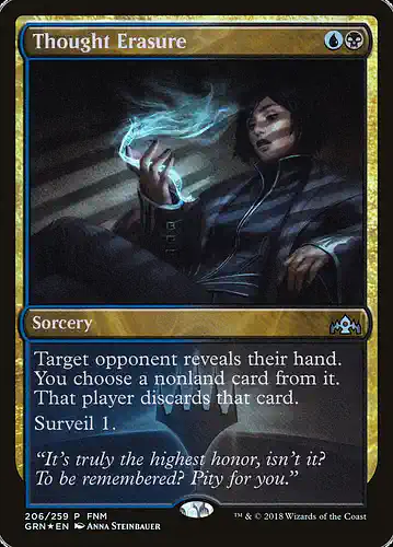 Thought Erasure - grn Spoiler