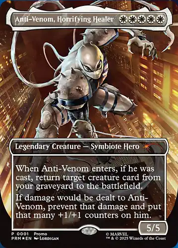 Anti-Venom, Horrifying Healer - mar Spoiler