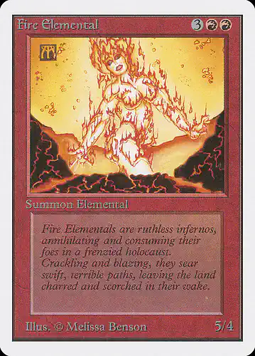 Fire Elemental - 2ed Spoiler