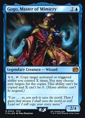 Gogo, Master of Mimicry - fin Spoiler