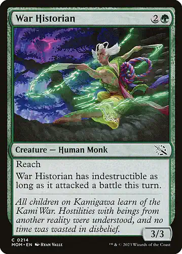 War Historian - mom Spoiler