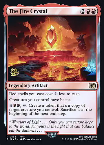 The Fire Crystal - fin Spoiler