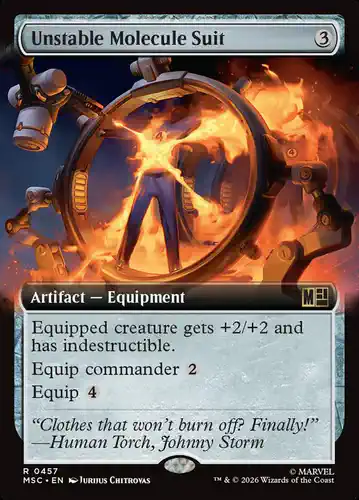 Unstable Molecule Suit - msc Spoiler