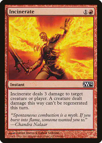 Incinerate - m12 Spoiler