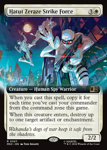 Hatut Zeraze Strike Force - msc Spoiler