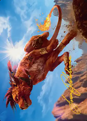 Red XIII, Proud Warrior - fin Spoiler