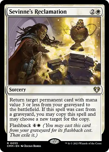 Sevinne's Reclamation - cmm Spoiler