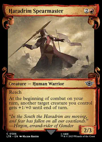 Haradrim Spearmaster - ltr Spoiler