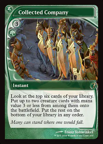 Collected Company - mb2 Spoiler