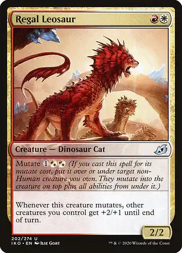 Regal Leosaur - iko Spoiler
