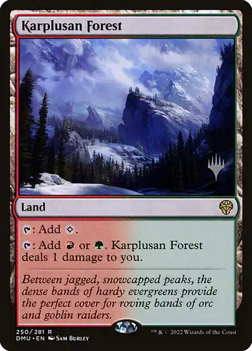 Karplusan Forest - dmu Spoiler