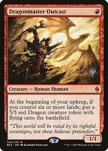 Dragonmaster Outcast - bfz Spoiler