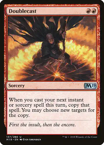 Doublecast - m19 Spoiler