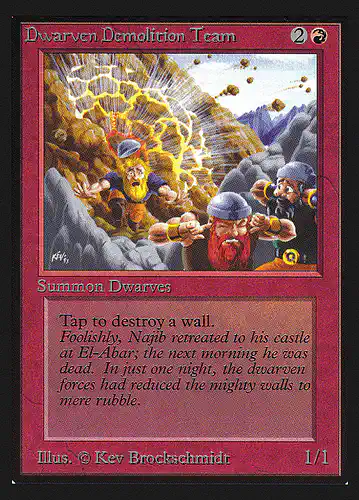 Dwarven Demolition Team - cei Spoiler