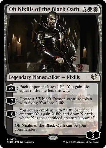 Ob Nixilis of the Black Oath - cmm Spoiler