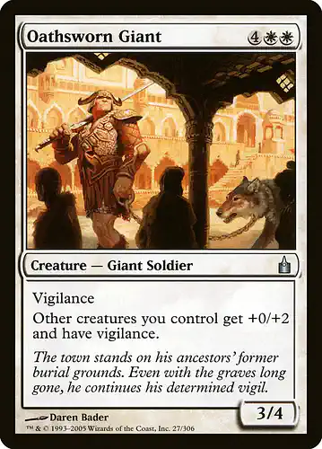 Oathsworn Giant - rav Spoiler