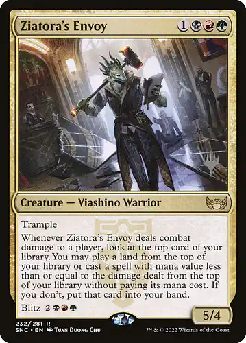Ziatora's Envoy - snc Spoiler