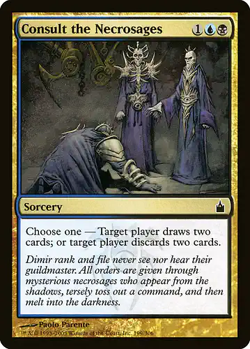 Consult the Necrosages - rav Spoiler