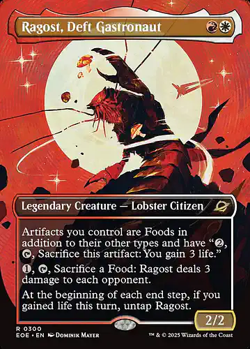 Ragost, Deft Gastronaut - eoe Spoiler