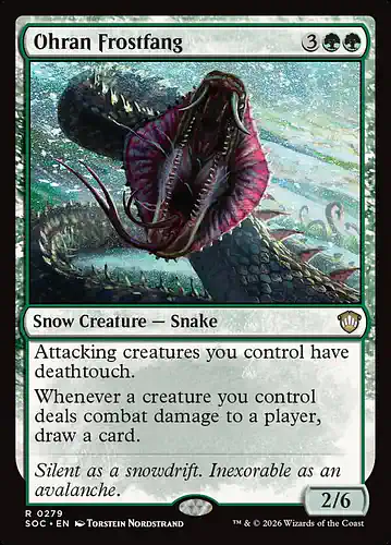 Ohran Frostfang - soc Spoiler