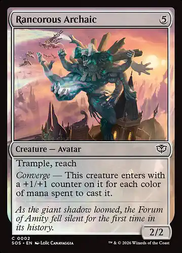 Rancorous Archaic - sos Spoiler