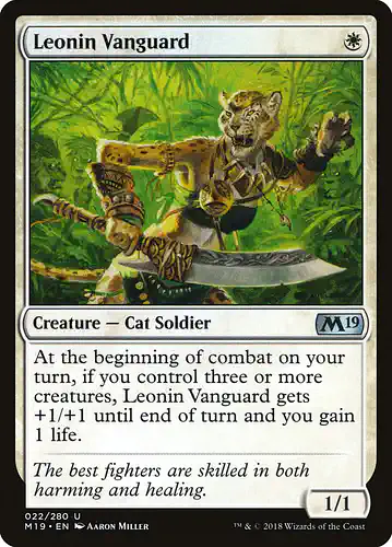 Leonin Vanguard - m19 Spoiler