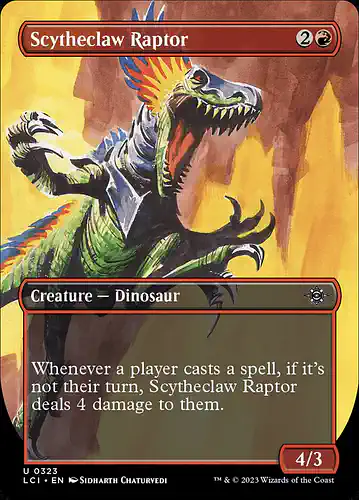 Scytheclaw Raptor - lci Spoiler