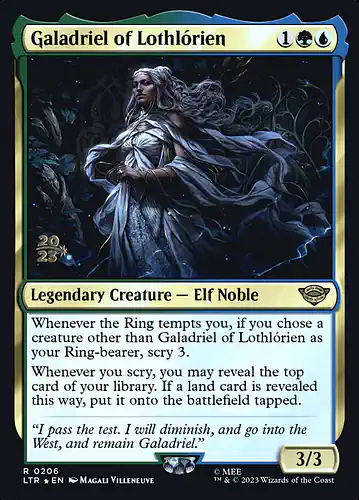 Galadriel of Lothlórien - ltr Spoiler