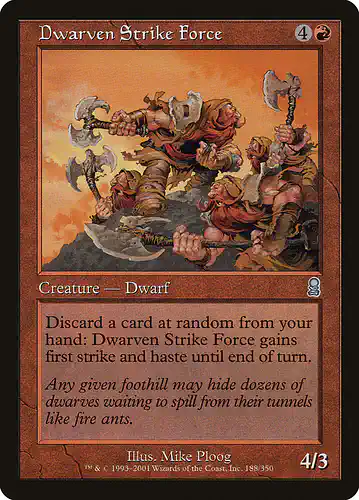 Dwarven Strike Force - ody Spoiler