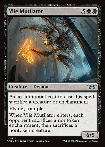 Vile Mutilator - dsk Spoiler