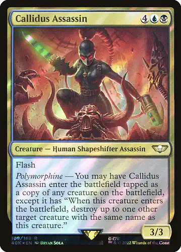 Callidus Assassin - 40k Spoiler