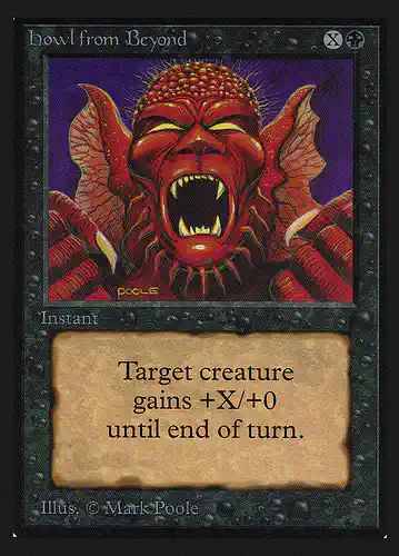 Howl from Beyond - cei Spoiler