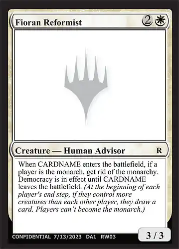 Fioran Reformist - unk Spoiler