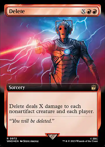 Delete - who Spoiler