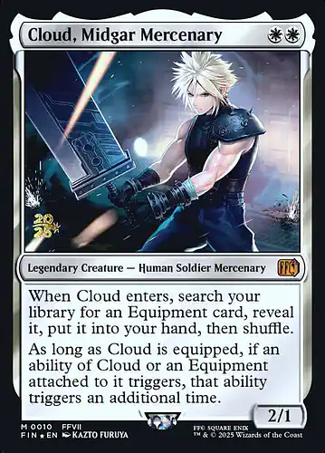 Cloud, Midgar Mercenary - fin Spoiler