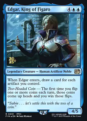 Edgar, King of Figaro - fin Spoiler