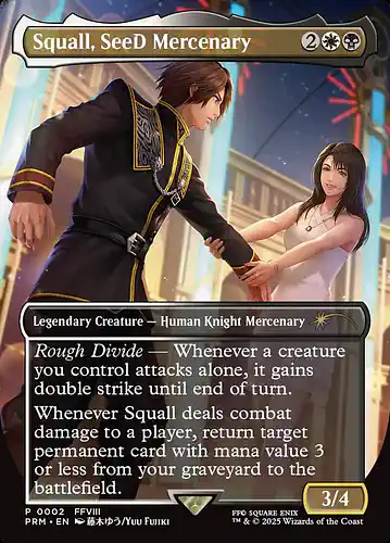 Squall, SeeD Mercenary - fin Spoiler